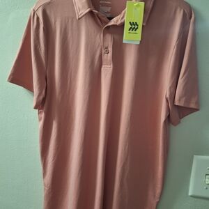 All in Motion Men's Polo Shirt - Dusty Rose